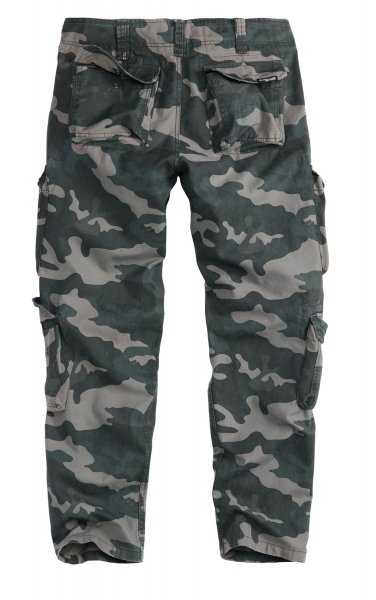 SURPLUS БРЮКИ AIRBORNE TROUSERS SLIMMY BLACK CAMO 05-3603-42