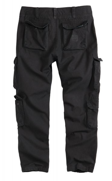 SURPLUS БРЮКИ AIRBORNE TROUSERS SLIMMY BLACK 05-3603-63
