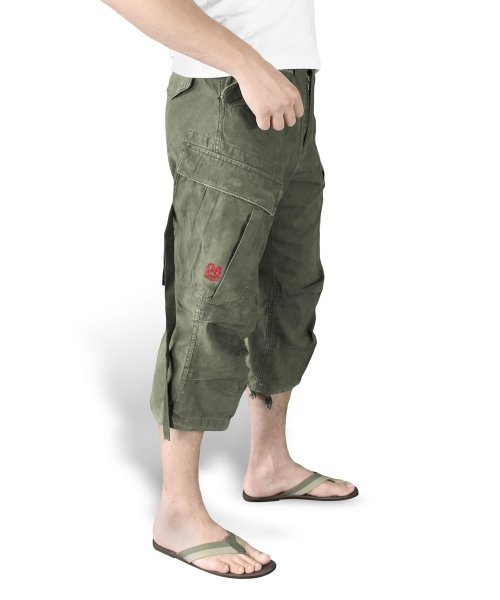 SURPLUS ШОРТЫ ENGINEER VINTAGE 3/4 OLIVE 07-5597-61