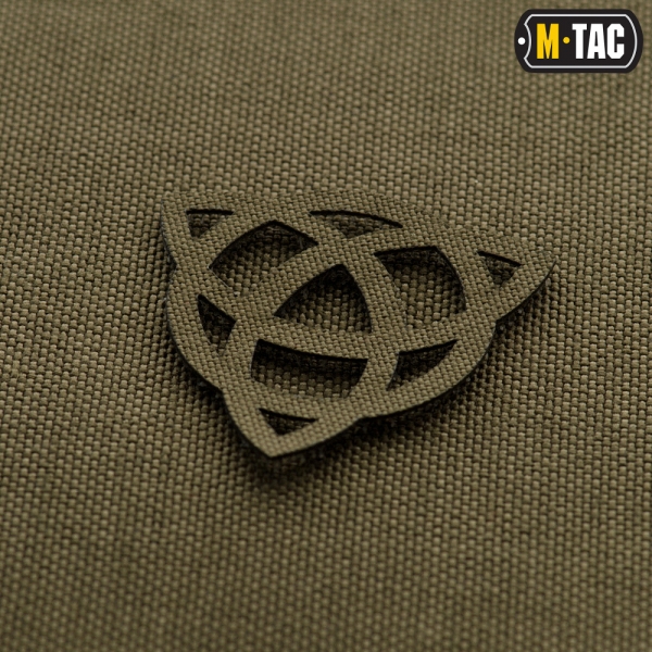 M-TAC НАШИВКА ТРИКВЕТР СКРІЗНА LASER CUT RANGER GREEN