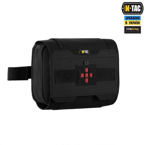 M-TAC ПІДСУМОК МЕДИЧНИЙ ГОРИЗОНТАЛЬНИЙ LARGE ELITE BLACK