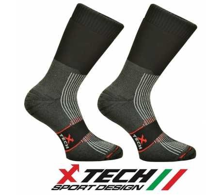 X TECH ШКАРПЕТКИ WARRIOR XT13 ЧОРНІ