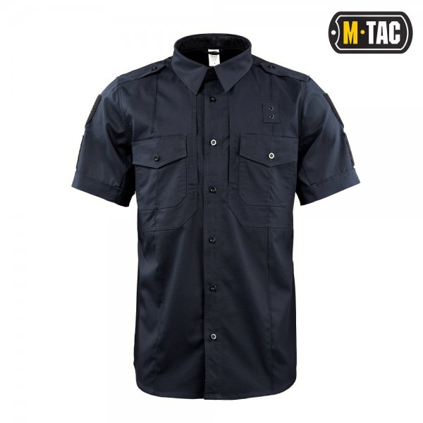 M-TAC РУБАШКА С КОРОТКИМ РУКАВОМ POLICE FLEX DARK NAVY BLUE