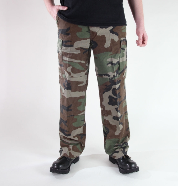 MIL-TEC БРЮКИ BDU US СОСТАР. WOODLAND 11823020
