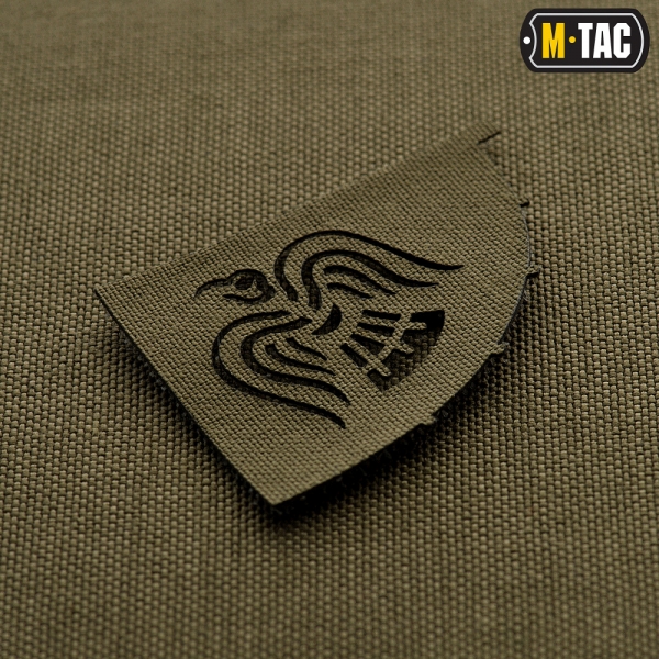 M-TAC НАШИВКА ЗНАМЯ ВОРОНА СКВОЗНАЯ LASER CUT RANGER GREEN