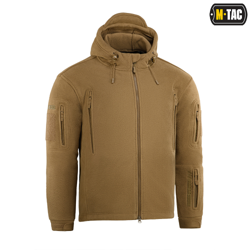 M-TAC КУРТКА ФЛІСОВА WINDBLOCK DIVISION GEN.II COYOTE BROWN