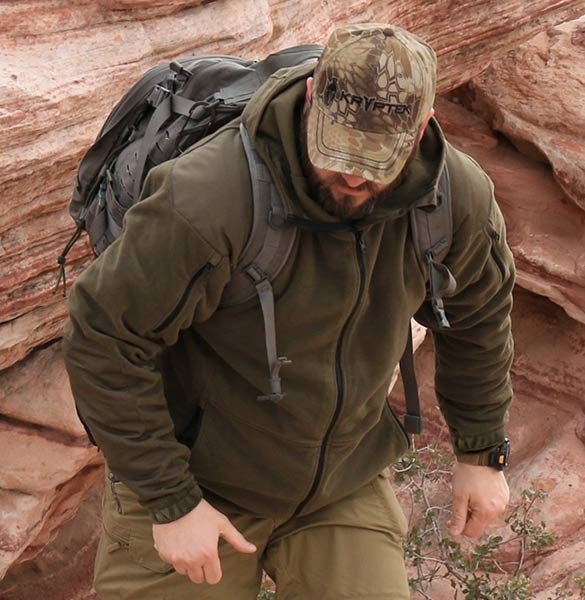 HELIKON-TEX КУРТКА CUMULUS HEAVY FLEECE OLIVE H2110-02