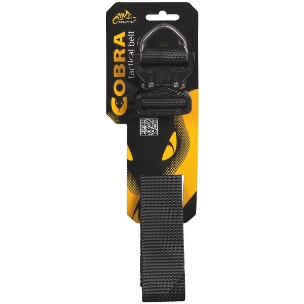 HELIKON-TEX РЕМІНЬ COBRA D-RING (FX45) TACTICAL BELT BLACK H8002-01
