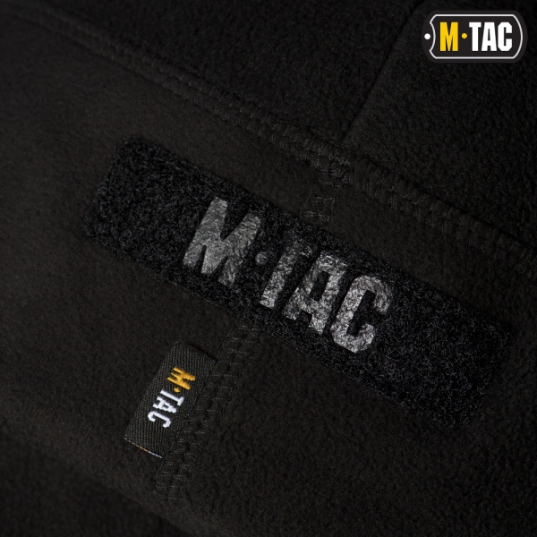 M-TAC ШАПКА WATCH CAP ФЛИС/СЕТКА С ЛОГОТИПОМ WINDBLOCK 380 BLACK