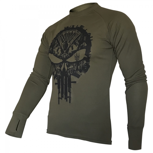 KRAMATAN TACTICAL DESIGN ЛОНГСЛІВ THE PUNISHER COOLMAX OLIVE