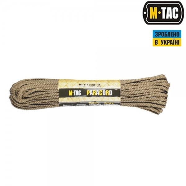 M-TAC ПАРАКОРД 550 TYPE III OD GREEN/TAN STAIRS 30М