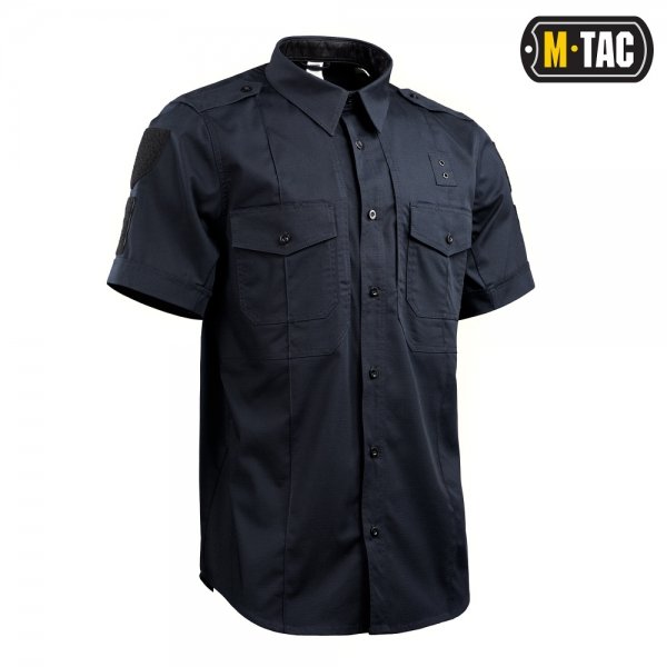 M-TAC РУБАШКА С КОРОТКИМ РУКАВОМ POLICE FLEX DARK NAVY BLUE