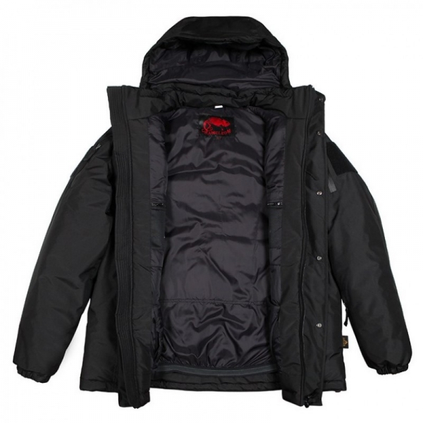 CHAMELEON КУРТКА ЗИМНЯЯ MONT BLANC G-LOFT BLACK 0714-04