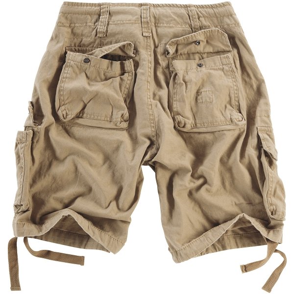 SURPLUS ШОРТЫ AIRBORNE VINTAGE SHORTS BEIGE 07-3598-74