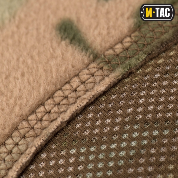 M-TAC ШАПКА WATCH CAP ФЛИС/СЕТКА С ЛОГОТИПОМ WINDBLOCK 380 MC