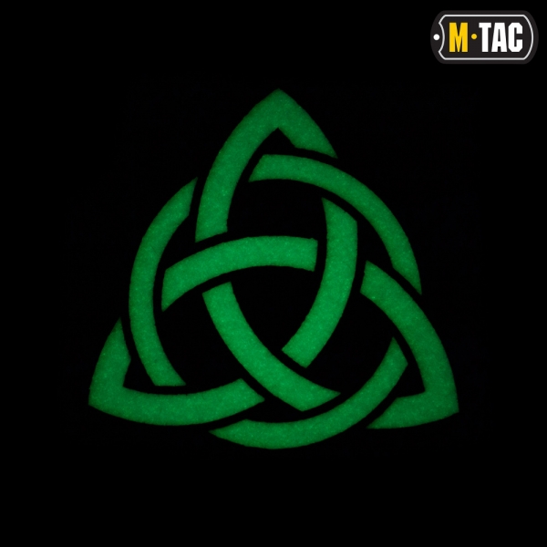 M-TAC НАШИВКА ТРИКВЕТР LASER CUT RANGER GREEN/GID