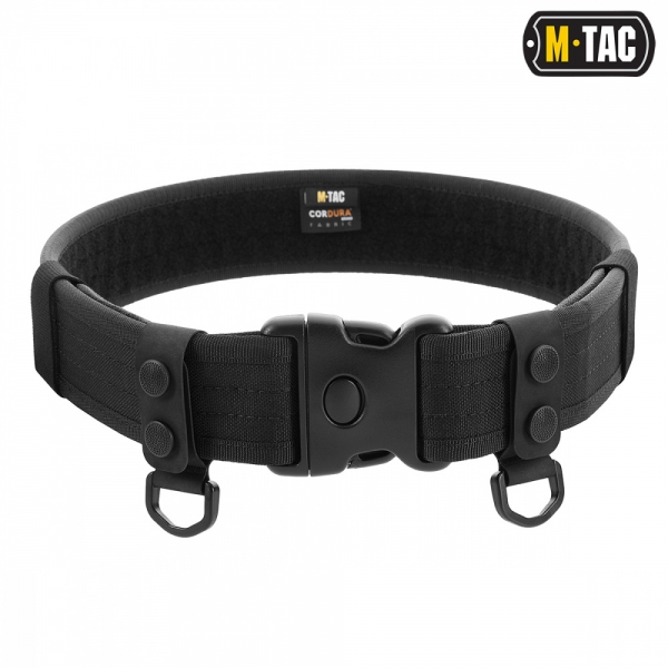 M-TAC КРІПЛЕННЯ З D-КІЛЬЦЕМ НА ТАКТИЧНИЙ РЕМІНЬ (2 ШТ) BLACK