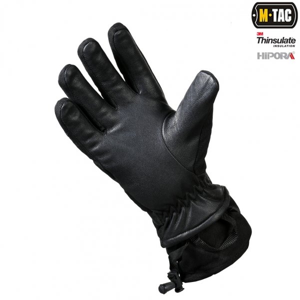 M-TAC РУКАВИЦІ ЗИМОВІ POLAR TACTICAL THINSULATE BLACK