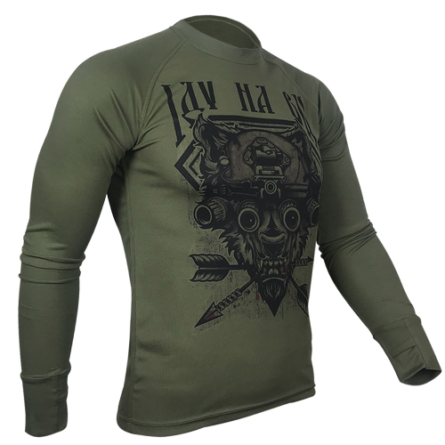 KRAMATAN TACTICAL DESIGN ЛОНГСЛІВ ІДУ НА ВИ COOLMAX OLIVE