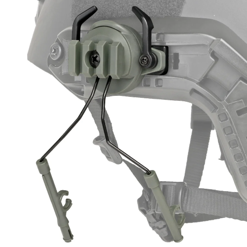 АДАПТЕР ДЛЯ НАУШНИКОВ НА КАСКУ HEADSET BRACKET OLIVE HL-ACC-43-OD