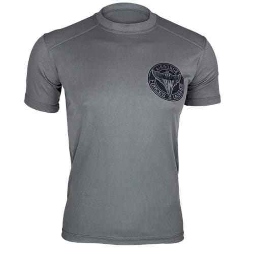 KRAMATAN TACTICAL DESIGN ФУТБОЛКА AIRBORNE FORCES OF UKRAINE COOLMAX GREY