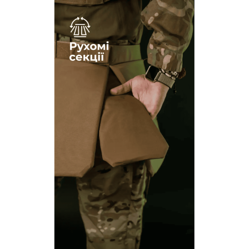 БАЛІСТИКА ТАКТИЧЕСКИЙ КИЛТ ФОЛД 1 КЛАСС ЗАЩИТЫ COYOTE 11025080101