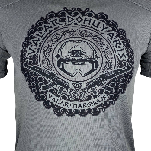 KRAMATAN TACTICAL DESIGN ФУТБОЛКА VALAR DOHUYARIS COOLMAX GREY