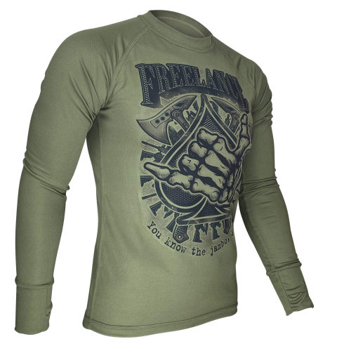 KRAMATAN TACTICAL DESIGN ЛОНГСЛИВ JAMBO FREELANCE COOLMAX OLIVE