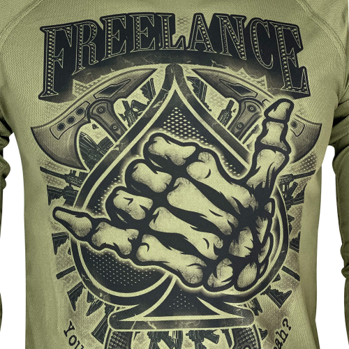 KRAMATAN TACTICAL DESIGN ЛОНГСЛИВ JAMBO FREELANCE COOLMAX OLIVE