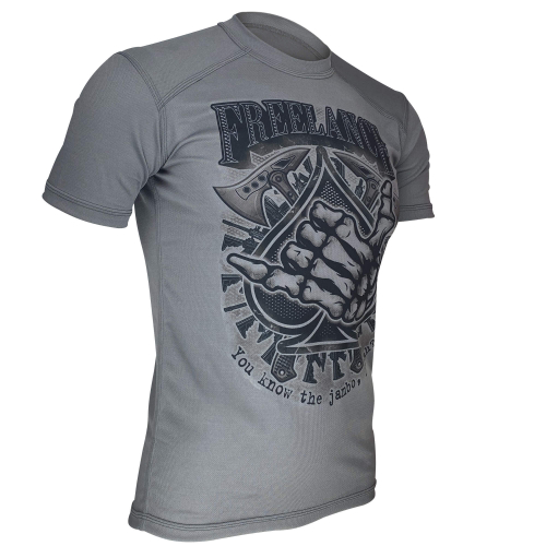 KRAMATAN TACTICAL DESIGN ФУТБОЛКА JAMBO FREELANCE COOLMAX GREY