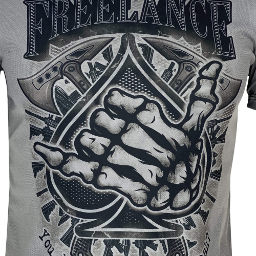 KRAMATAN TACTICAL DESIGN ФУТБОЛКА JAMBO FREELANCE COOLMAX GREY