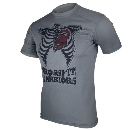 KRAMATAN TACTICAL DESIGN ФУТБОЛКА CROSSFIT WARRIORS COOLMAX GREY