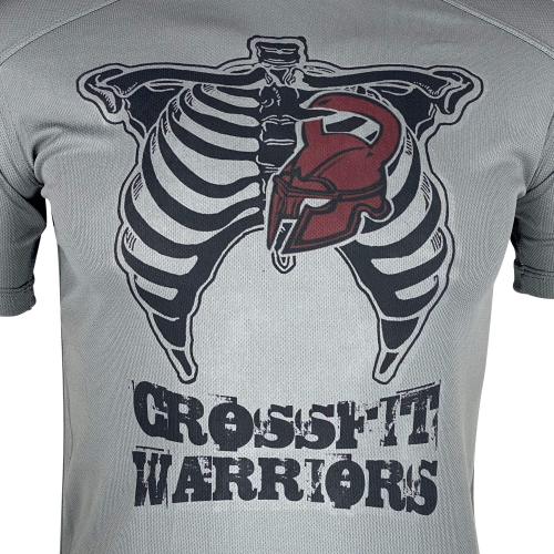 KRAMATAN TACTICAL DESIGN ФУТБОЛКА CROSSFIT WARRIORS COOLMAX GREY