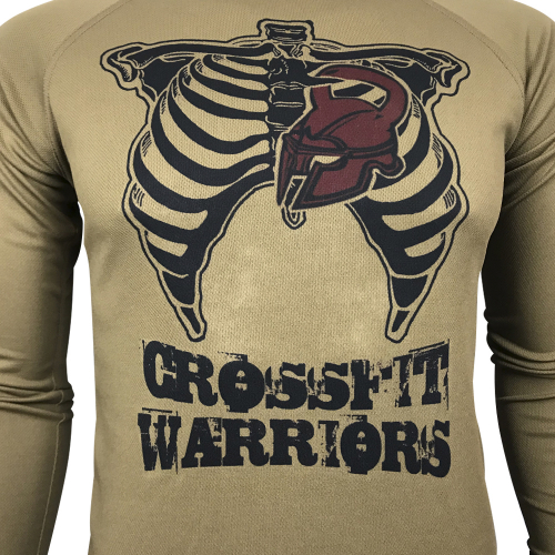 KRAMATAN TACTICAL DESIGN ЛОНГСЛІВ CROSSFIT WARRIORS COOLMAX COYOTE