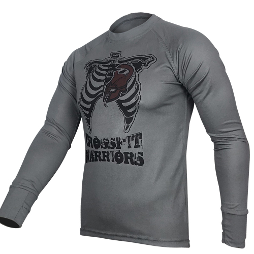 KRAMATAN TACTICAL DESIGN ЛОНГСЛІВ CROSSFIT WARRIORS COOLMAX GREY