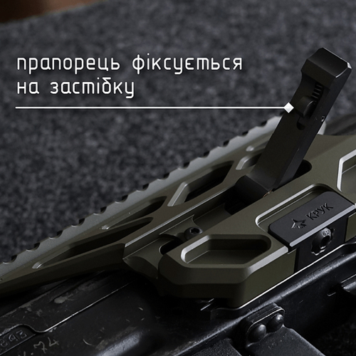 КРУК RIS БОКОВИЙ КРОНШТЕЙН ШВИДКОЗ'ЄМНИЙ ДЛЯ АКМ/АК-74 COYOT