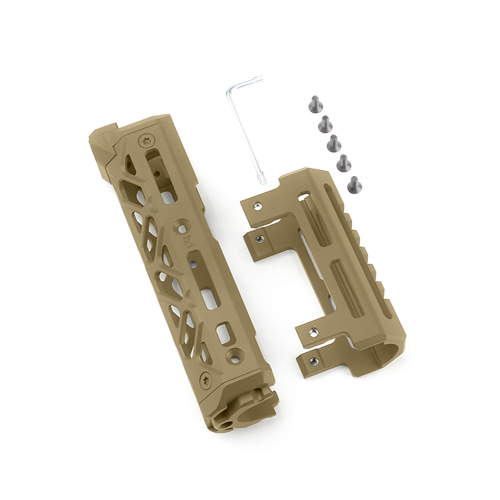 КРУК КОРОТКА ЦІВКА ІЗ КРІПЛЕННЯМИ СТАНДАРТУ M-LOK CERAKOTE COYOTE TAN