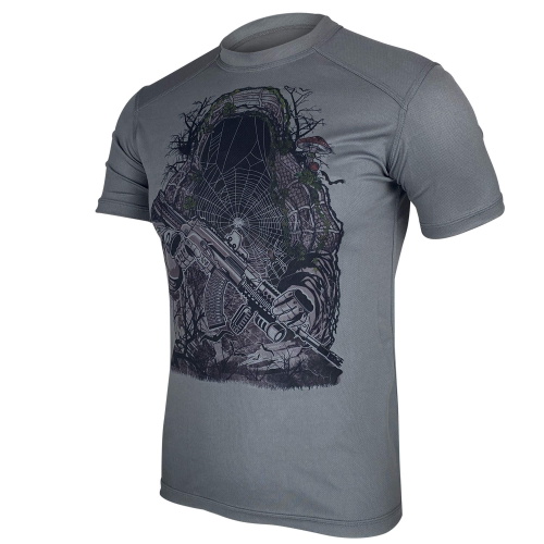 KRAMATAN TACTICAL DESIGN ФУТБОЛКА ЛІСОВИК COOLMAX GREY