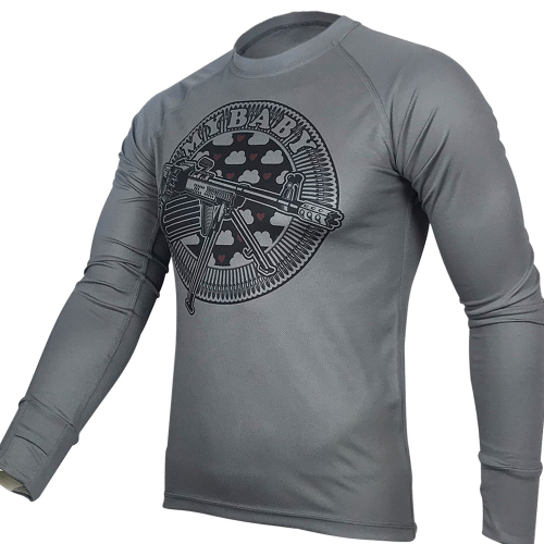 KRAMATAN TACTICAL DESIGN ЛОНГСЛІВ MY BABY COOLMAX GREY