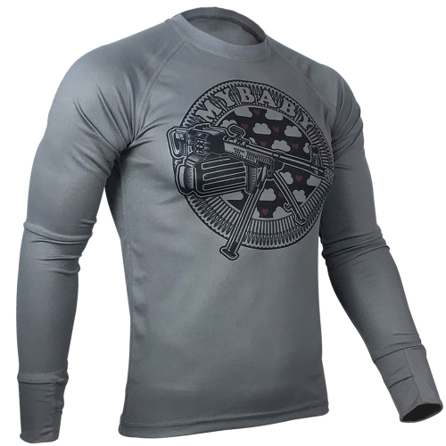 KRAMATAN TACTICAL DESIGN ЛОНГСЛІВ MY BABY COOLMAX GREY