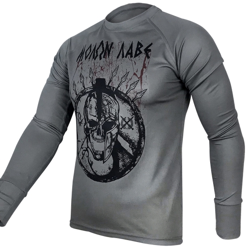 KRAMATAN TACTICAL DESIGN ЛОНГСЛИВ MOLON LABE COOLMAX GREY