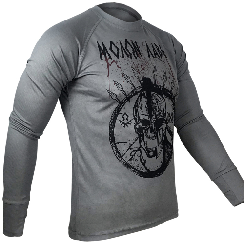 KRAMATAN TACTICAL DESIGN ЛОНГСЛИВ MOLON LABE COOLMAX GREY