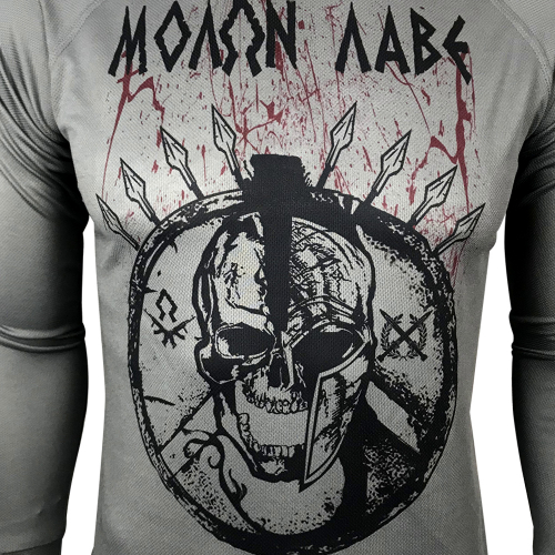 KRAMATAN TACTICAL DESIGN ЛОНГСЛИВ MOLON LABE COOLMAX GREY