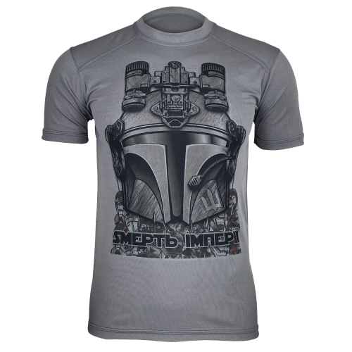 KRAMATAN TACTICAL DESIGN ФУТБОЛКА MANDALORIAN GREY