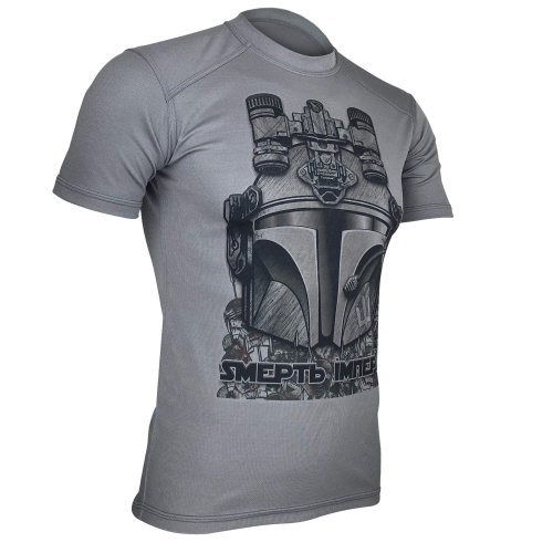 KRAMATAN TACTICAL DESIGN ФУТБОЛКА MANDALORIAN GREY