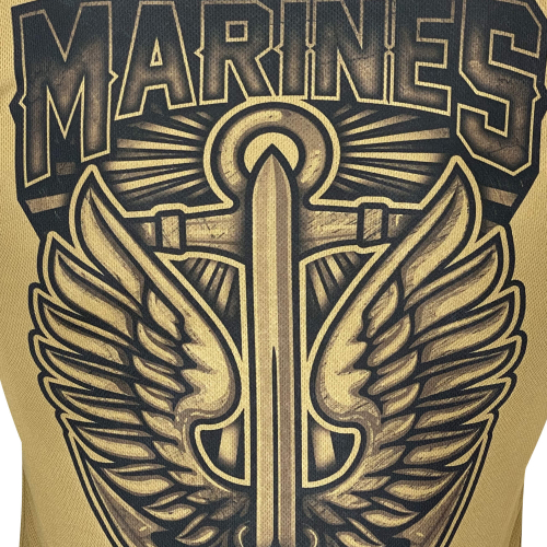 KRAMATAN TACTICAL DESIGN ФУТБОЛКА MARINES COOLMAX COYOTE