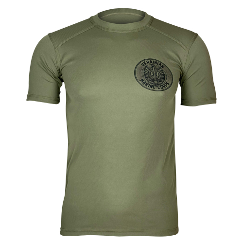 KRAMATAN TACTICAL DESIGN ФУТБОЛКА MARINES COOLMAX OLIVE