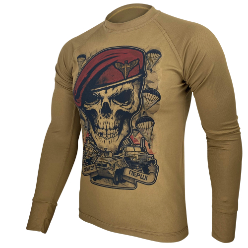 KRAMATAN TACTICAL DESIGN ЛОНГСЛІВ ДШВ МАРУН COYOTE