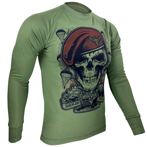 KRAMATAN TACTICAL DESIGN ЛОНГСЛІВ ДШВ МАРУН OLIVE