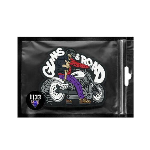 ПАТЧ ПВХ ''GUNS&ROAD''